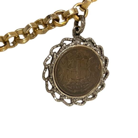 Custom Made Charm Statement Necklace with Removable/Changeable Adornments - Picture 7 of 11